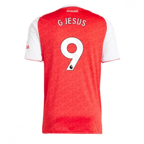 Arsenal Gabriel Jesus #9 Replika Hjemmebanetrøje 2025-26 Kortærmet Arsenal Gabriel Jesus #9 Replika Hjemmebanetrøje 2025-26 Kortærmet